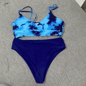 Tie dye swimsuit